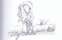 Children’s Illustration: Sketch – Gotcha