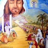 Oil Painting: The Story Of Palm Sunday